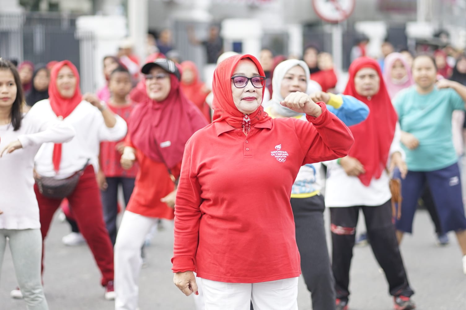 Wabup Ikut Senam Masal Gebyar