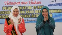 Kemeriahan menyambut hari kemerdekaan di desa Suka Maju 