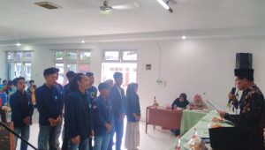 "MPM Universitas Graha Nusantara saat dilantik di Aula Beringin,Rektorat UGN"